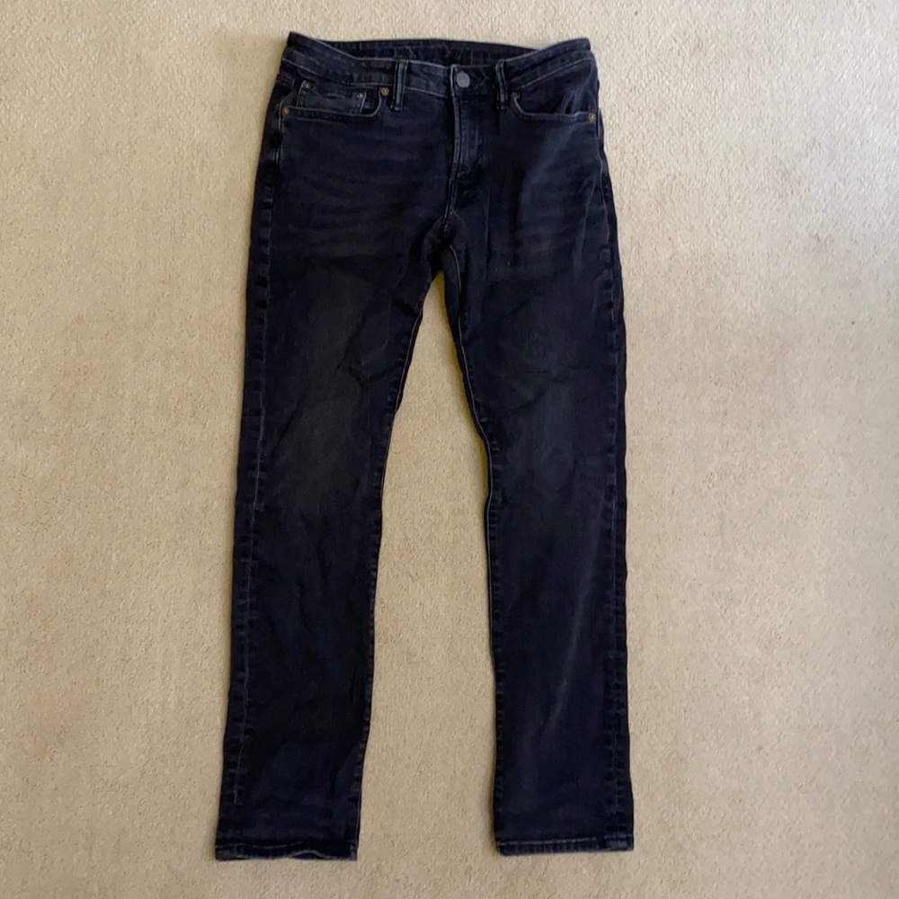 American Eagle Men’s Jeans Black Next Level Flex slim 32x32